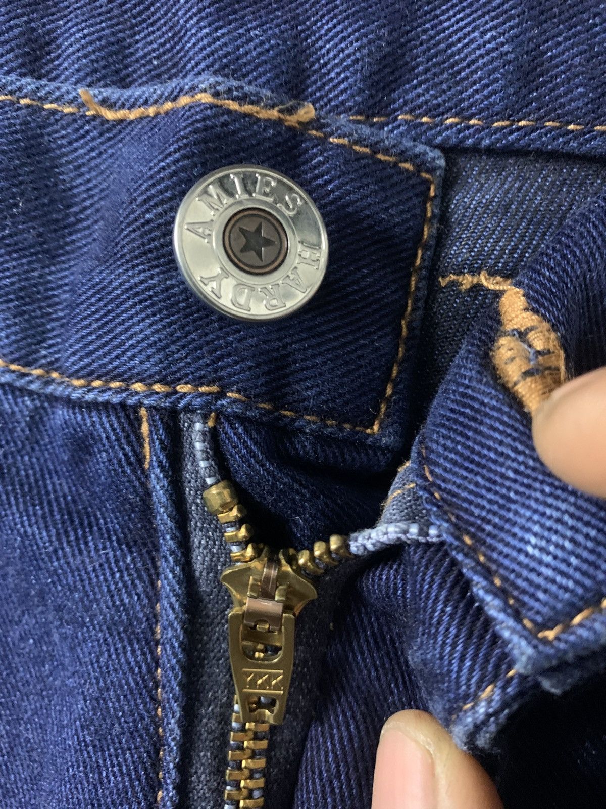 Hardy Amies Rare Dark Blue 'Hardy Amies Sport' Y2K Baggy Fit Longpants Size US 34 / EU 50 - 7 Thumbnail