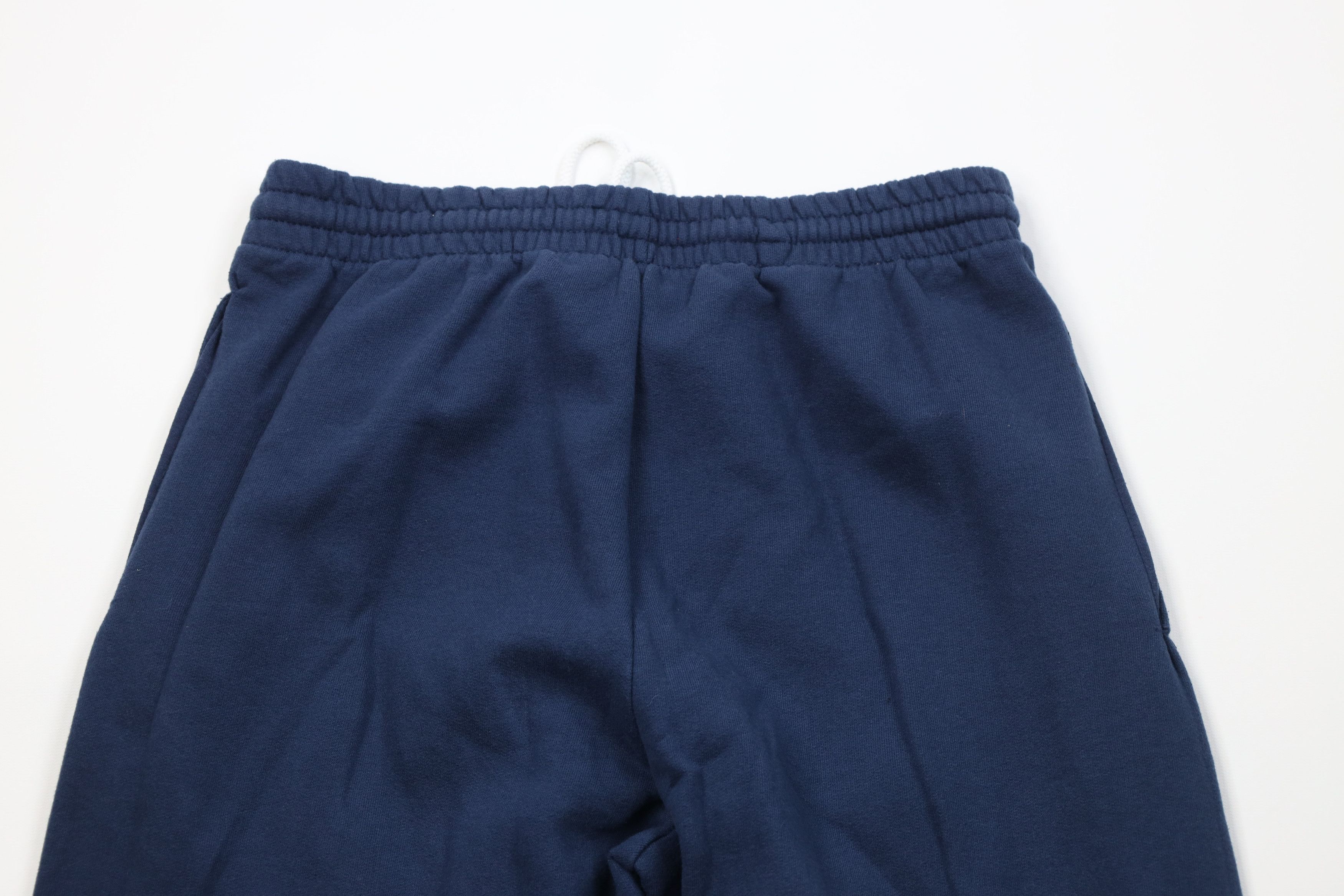 Vintage Vintage 90s Streetwear Blank Sweatpants Joggers Pants Blue Size US 34 / EU 50 - 9 Thumbnail