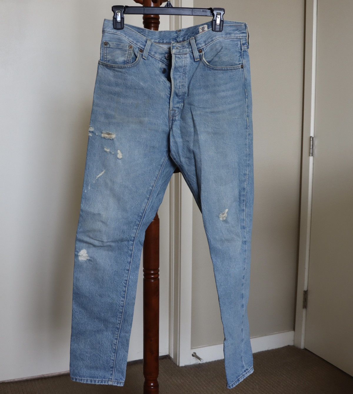 Vintage Levi 501 White Oak Cone Denim