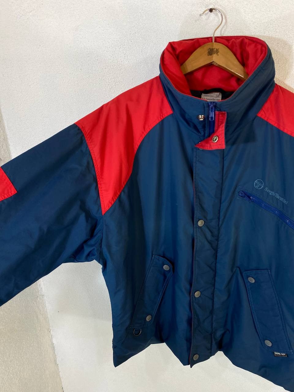 Sergio Tacchini vintage sergio tacchini jacket nice design made in italy Size US XXL / EU 58 / 5 - 8 Thumbnail