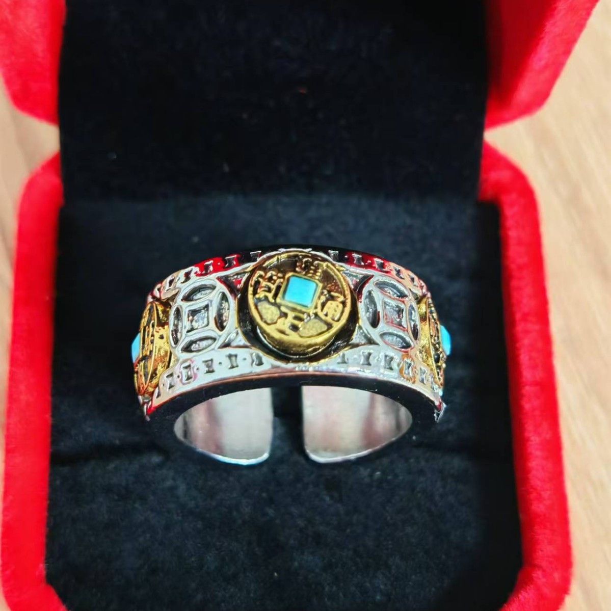 Jewelry New Design Jewelry Rings Open Size Chrome Ring (Size 7-13) Size ONE SIZE - 2 Thumbnail