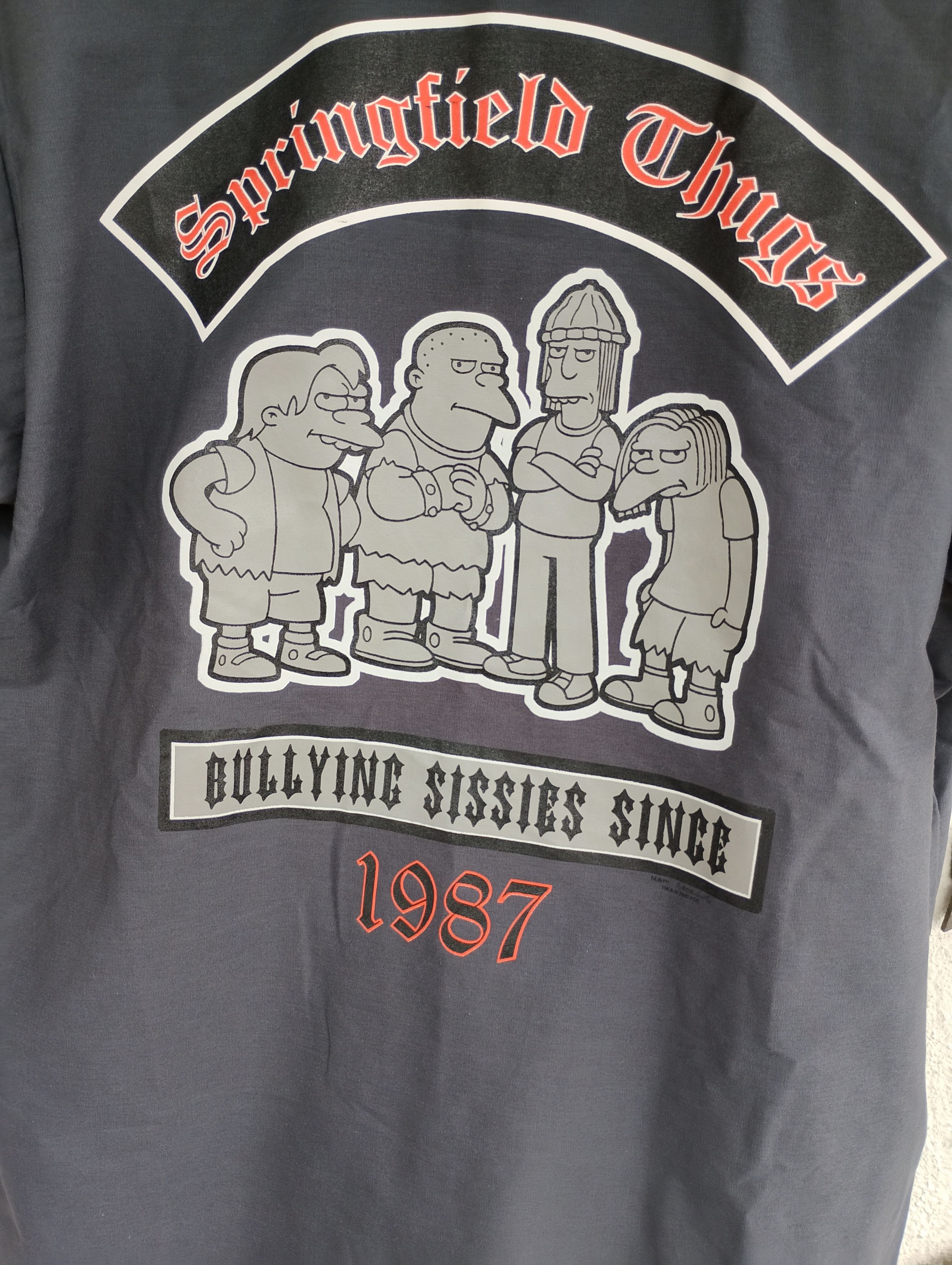 The Simpsons The Simpsons Vtg 2000 Red Kap Work Shirt sz L Size US L / EU 52-54 / 3 - 10 Thumbnail