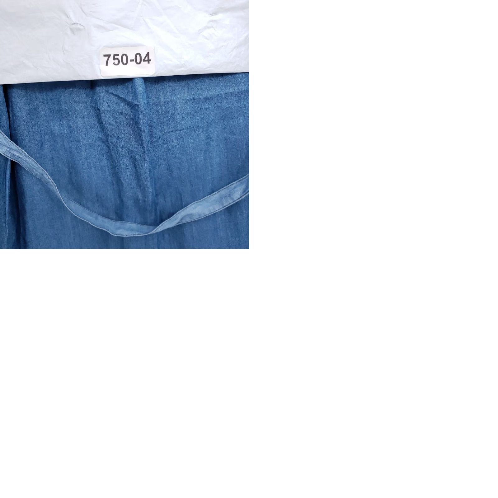 Vintage Rue21 Shirt Dress Womens XS Blue Sleeveless Button-Up Belted Stonewash Lyocell II Ladies Short Dress Size XS / US 0-2 / IT 36-38 - 9 Thumbnail