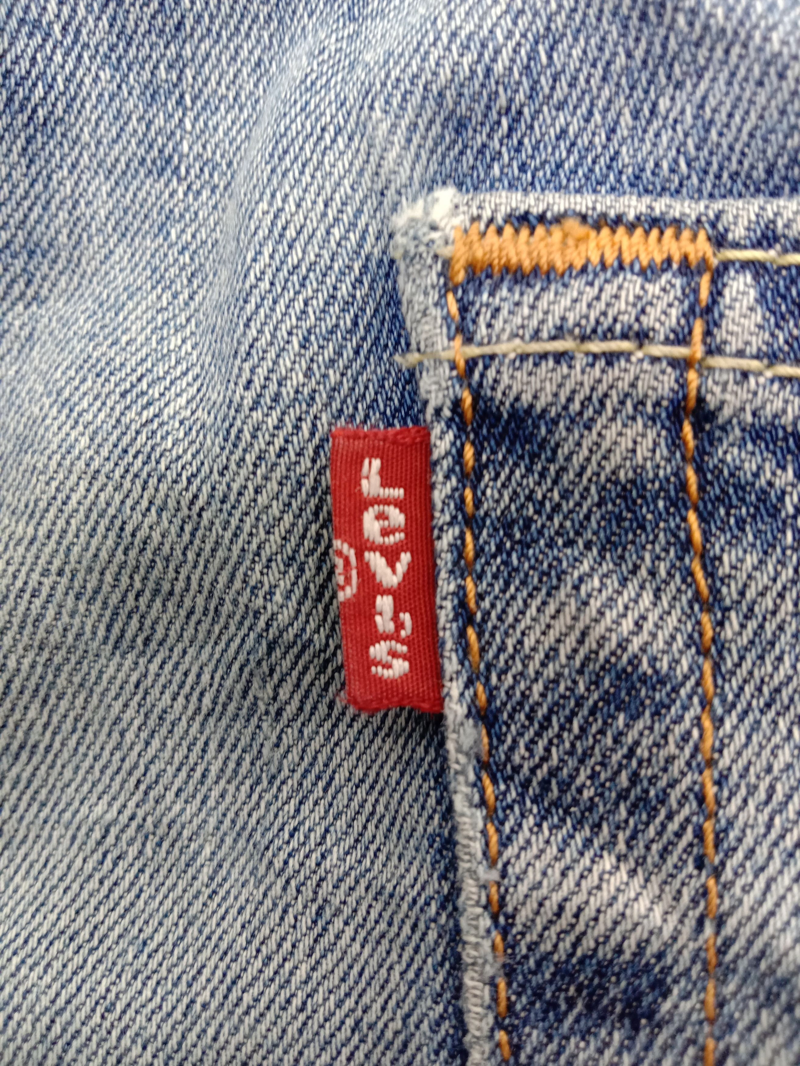 Levi's Vintage Levi's 507 Jeans Faded Blue Distressed Denim Size US 33 - 11 Thumbnail