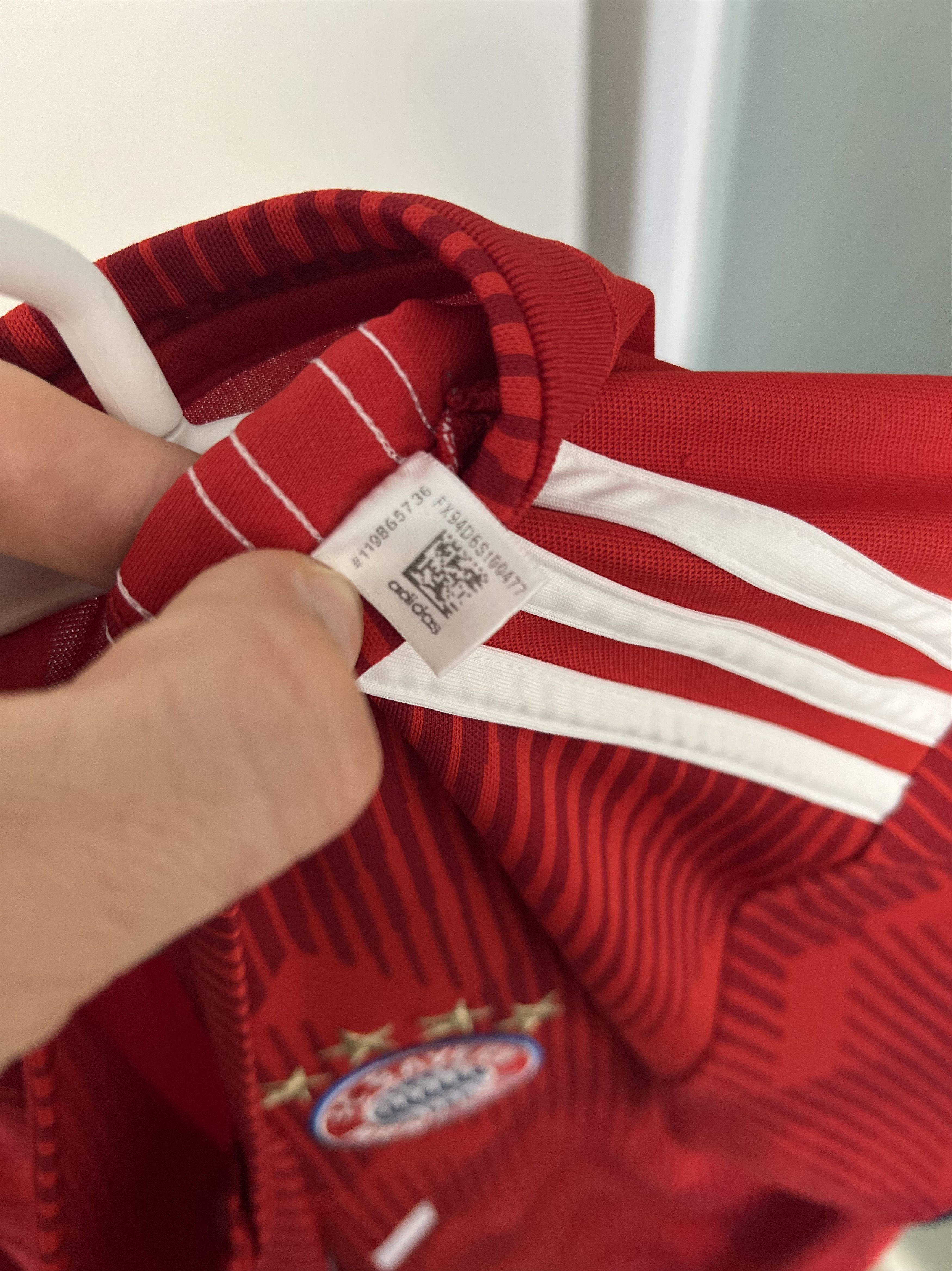 Adidas 2018-19 FC BAYERN MUNCHEN HOME #11 JAMES FOOTBALL Kit SHIRT Size US XXL / EU 58 / 5 - 9 Thumbnail