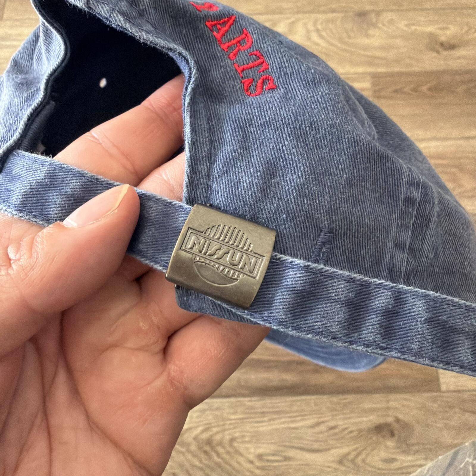 Nissan Vintage 90s GOSS Navy Blue Baseball Dad Hat Cap Size ONE SIZE - 5 Thumbnail