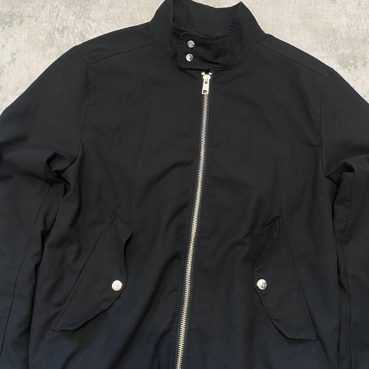 H&M Black bomber jacket Boxy Vintage y2k H&M rap hip hop Size US S / EU 44-46 / 1 - 3 Thumbnail