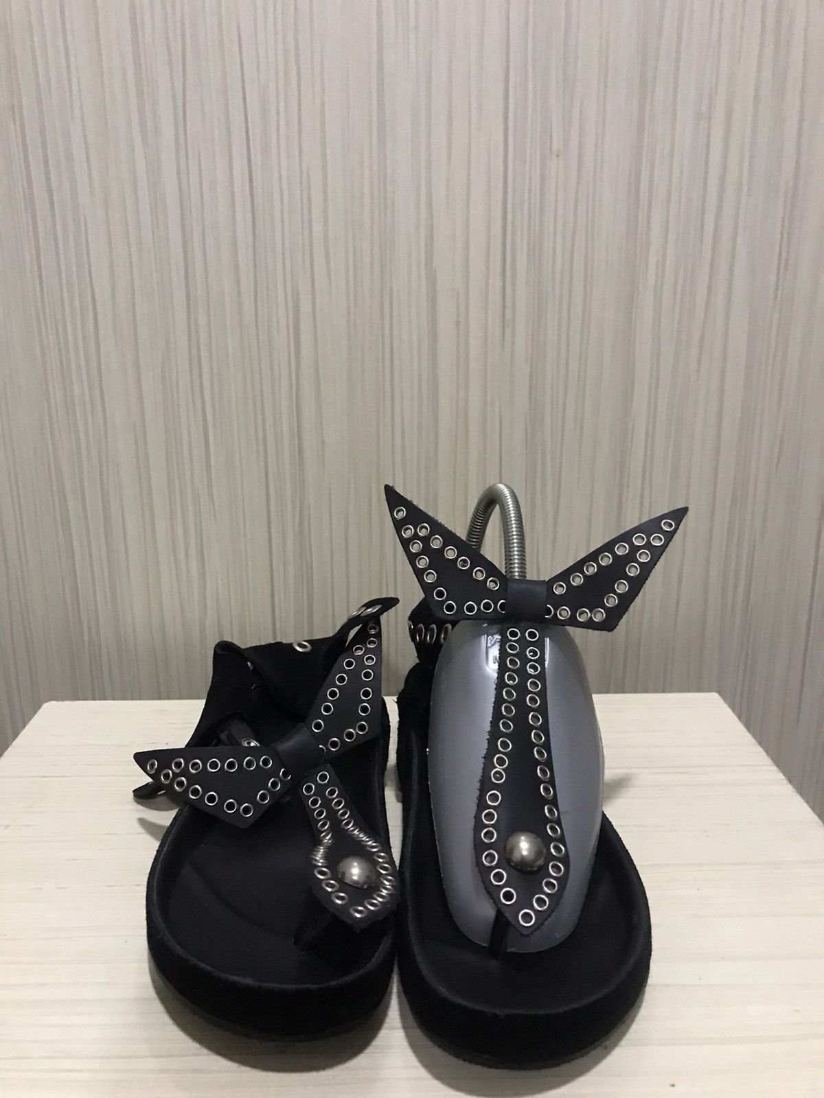 Designer Isabel Marant Leather Sandals Size US 7.5 / IT 37.5 - 8 Thumbnail