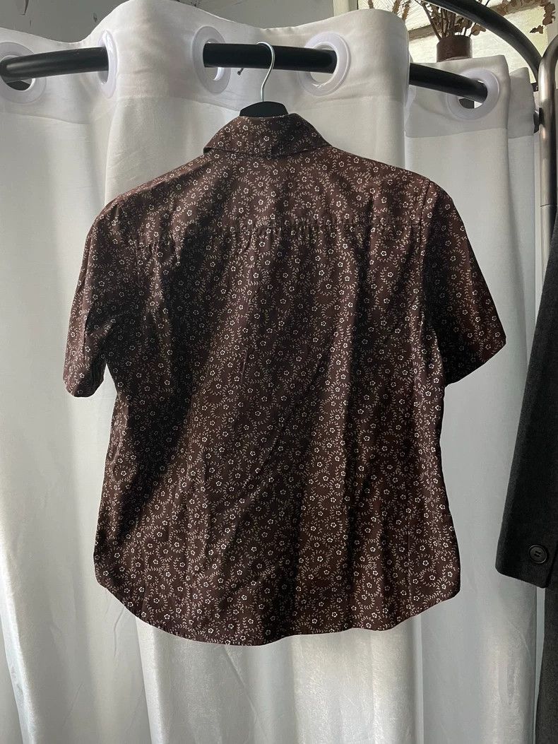 Comme des Garcons comme des garçons Small Floral Printed Pleats shirt Size ONE SIZE - 2 Thumbnail