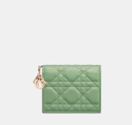 Dior o1w1db11024 Size: OS / Mini Gardenia Wallet in Deep Mint Size ONE SIZE - 2 Thumbnail