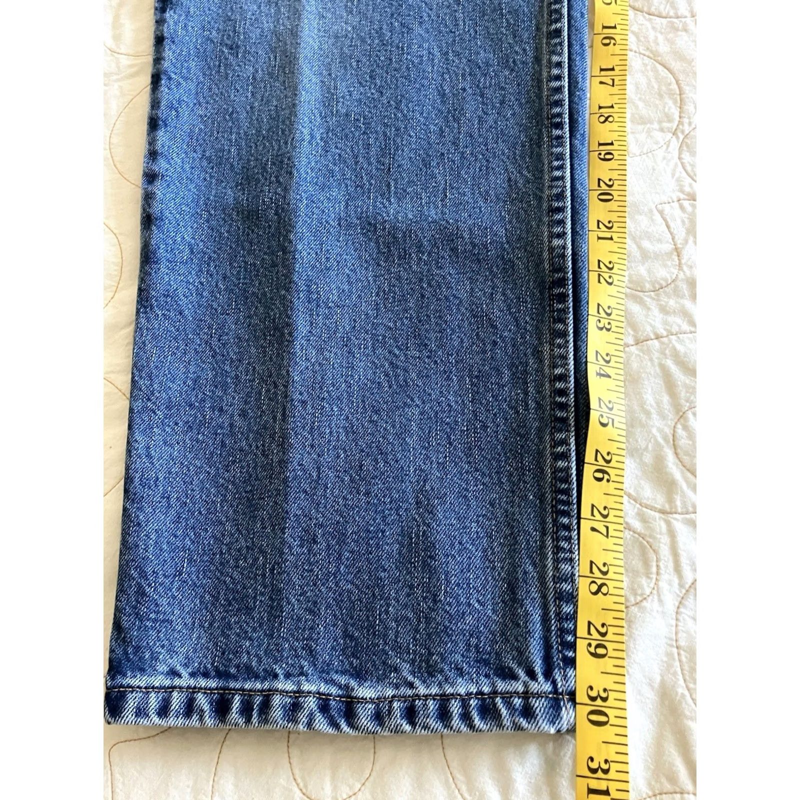 Levi's VINTAGE Levi’s 550 Jeans Relaxed Fit Medium Wash Jeans 36 Men Size US 36 / EU 52 - 7 Thumbnail