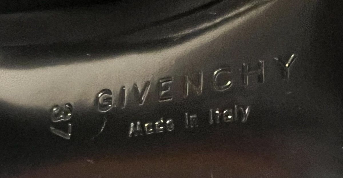 Designer × Givenchy Authentic Givenchy Black Lace Up Boots 37 Made In Italy Size US 6 / IT 36 - 7 Thumbnail