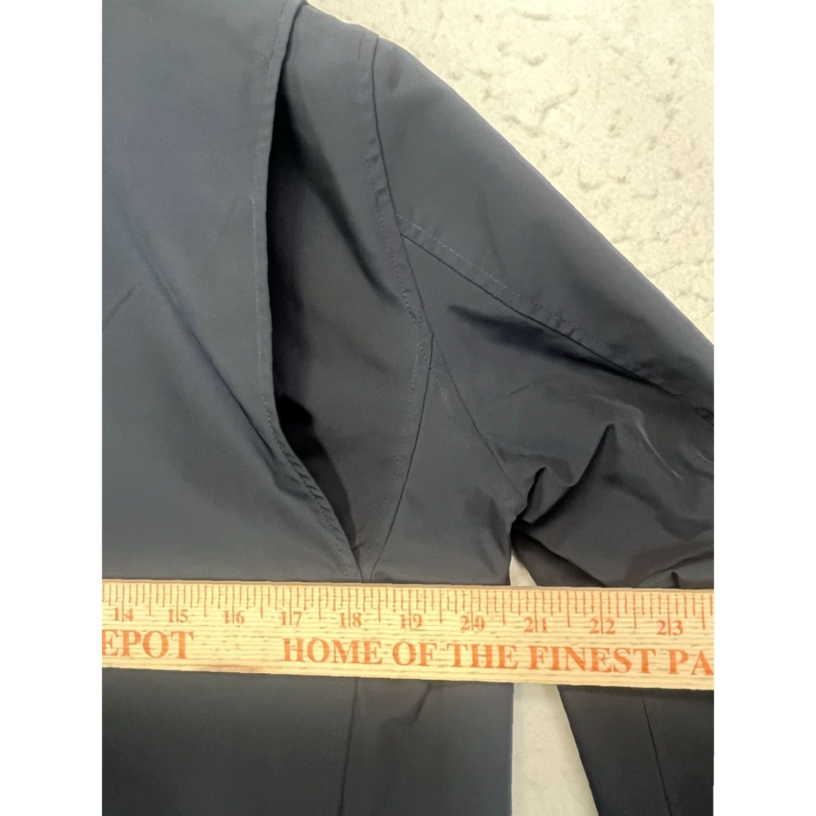 Theory Theory Jacket Cempos Fuel Canvas Windbreaker Hooded NWT Small Mens Black Rain Compact Fall Spring Casual Zip Canvas Polyester Polyester Exterior Size US S / EU 44-46 / 1 - 3 Thumbnail