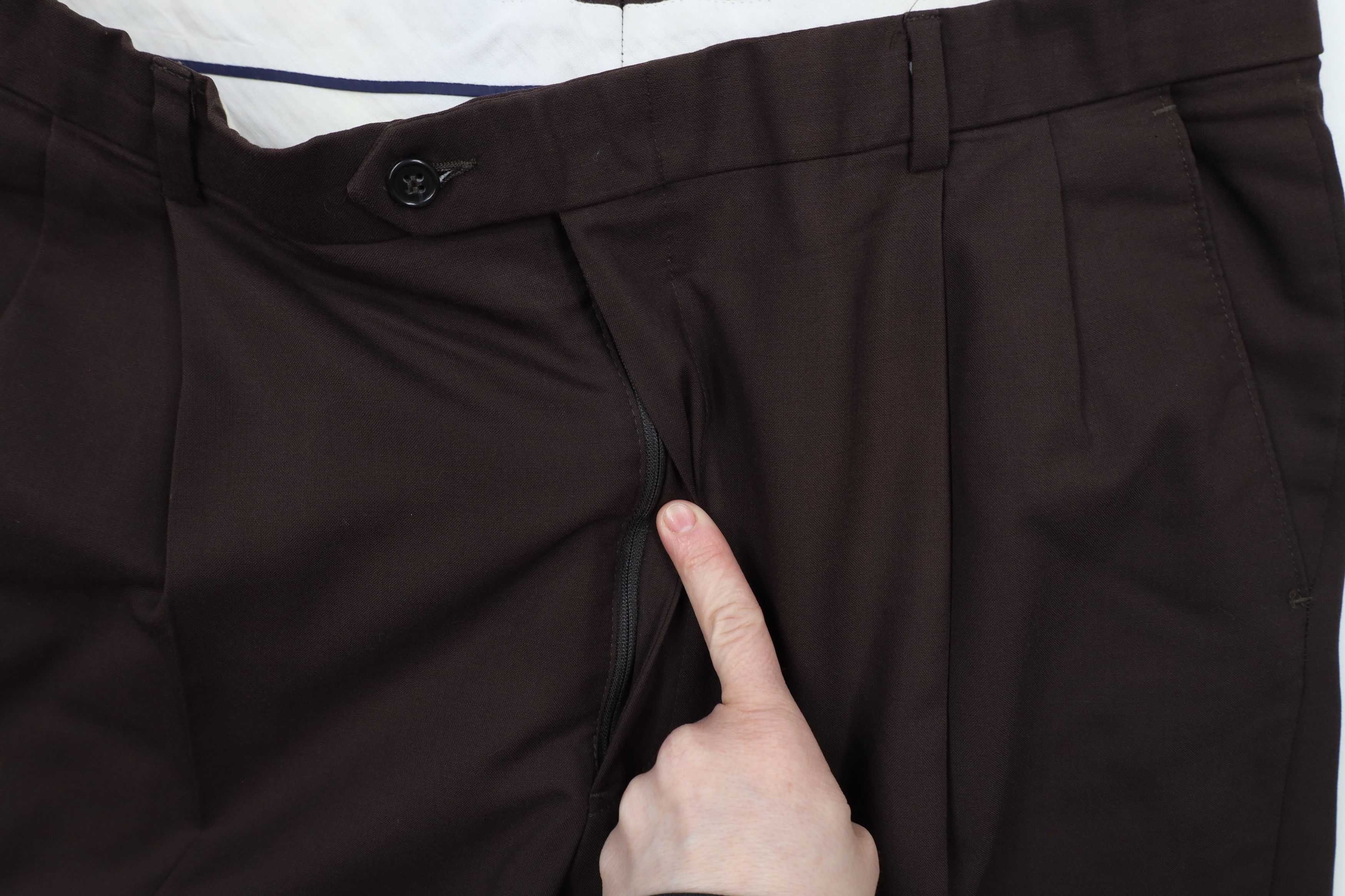 Vintage Vintage 90s Streetwear Pleated Cuffed Wide Leg Chino Pants Size US 36 / EU 52 - 6 Thumbnail