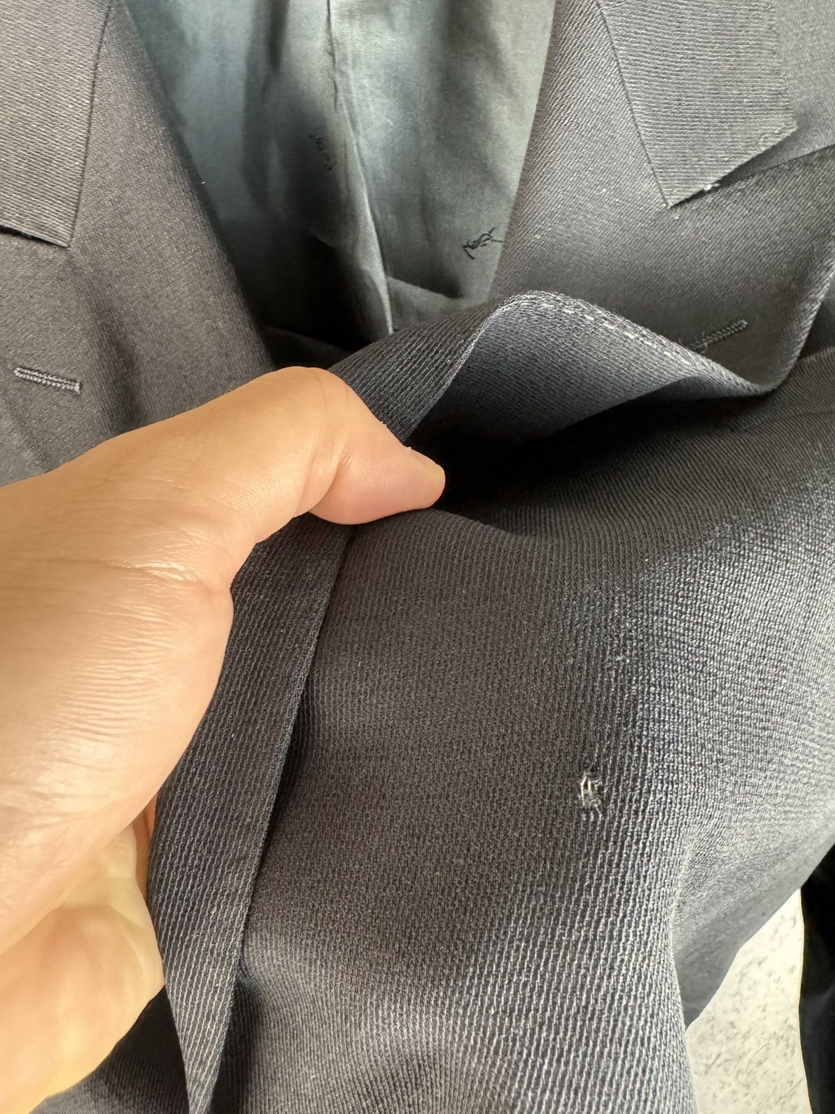 Yves Saint Laurent Yves Saint Laurent YSL Gold Button double breasted Blazer Size 50R - 9 Thumbnail
