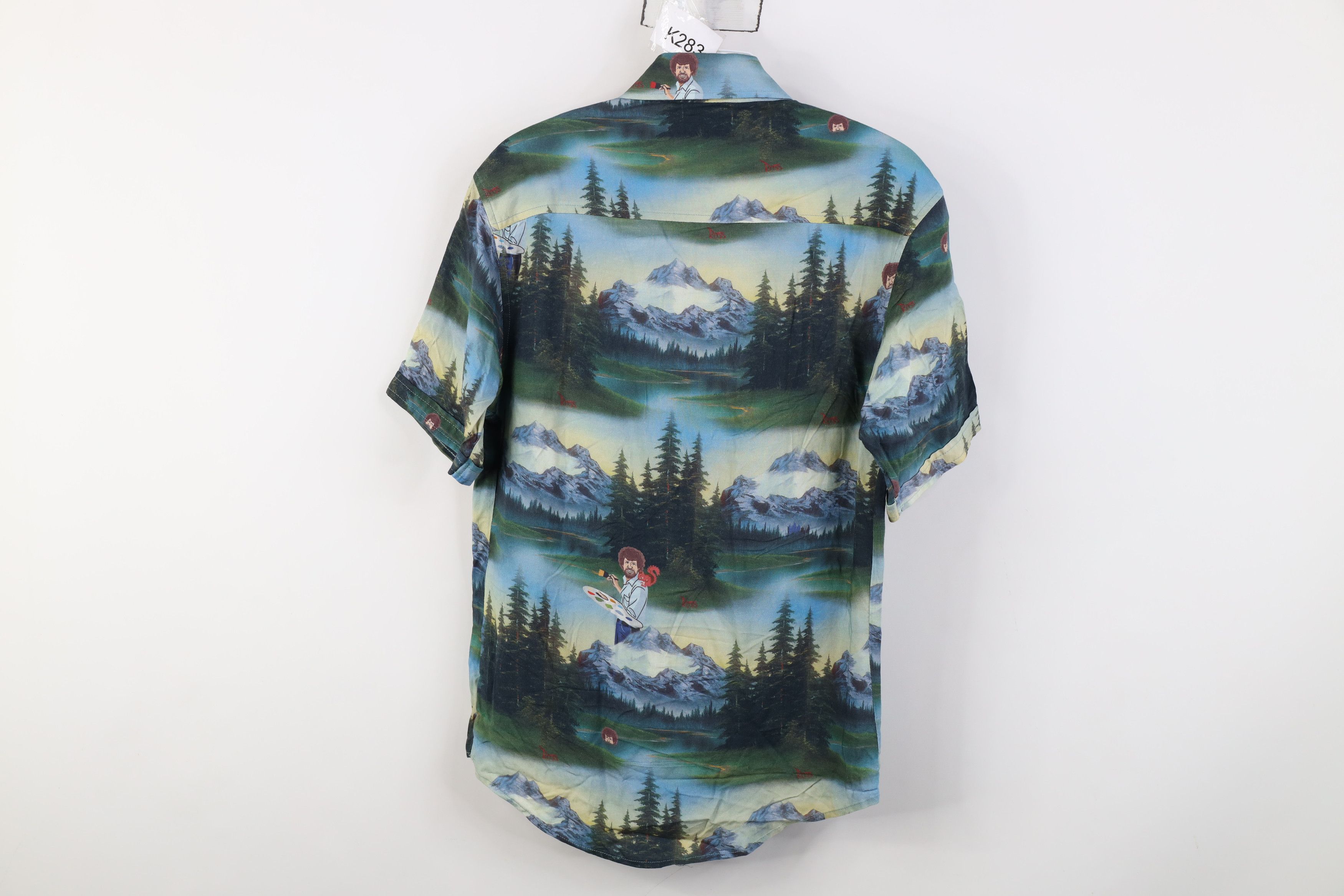 Vintage The Roosevelts RSVLTS x Bob Ross Happy Trees Button Shirt Size US XS / EU 42 / 0 - 13 Thumbnail