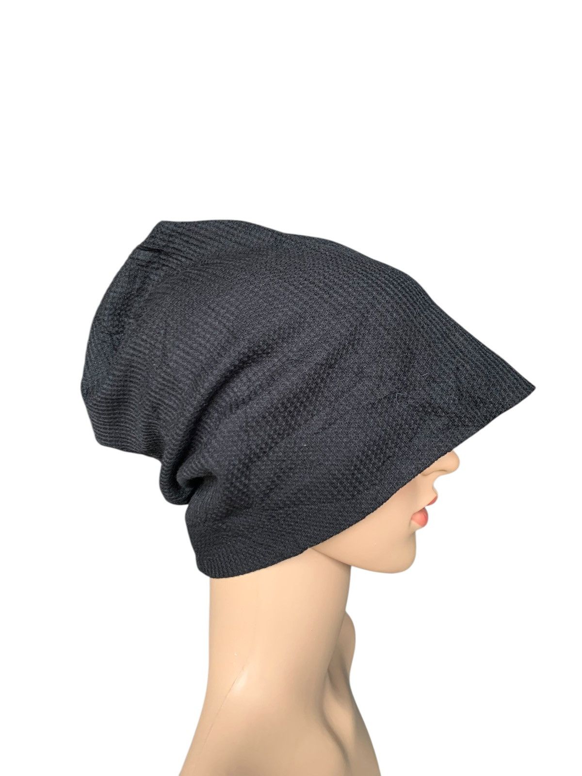 Japanese Brand Crochet Big Knit Bondage Beanie Hat Japanese Style Size ONE SIZE - 3 Thumbnail