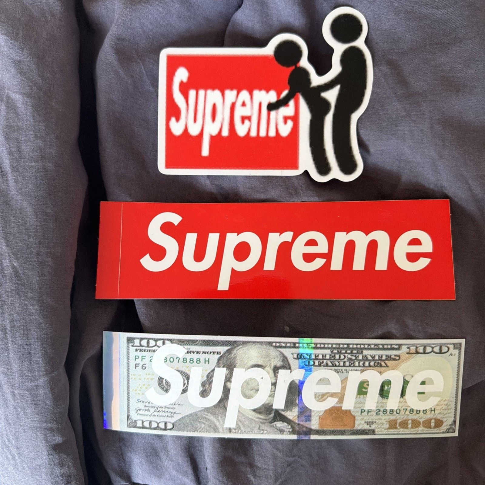 Supreme Supreme FW25 Week 1 Laundry Bag + 100 Bill Bogo Sticker Size ONE SIZE - 2 Thumbnail