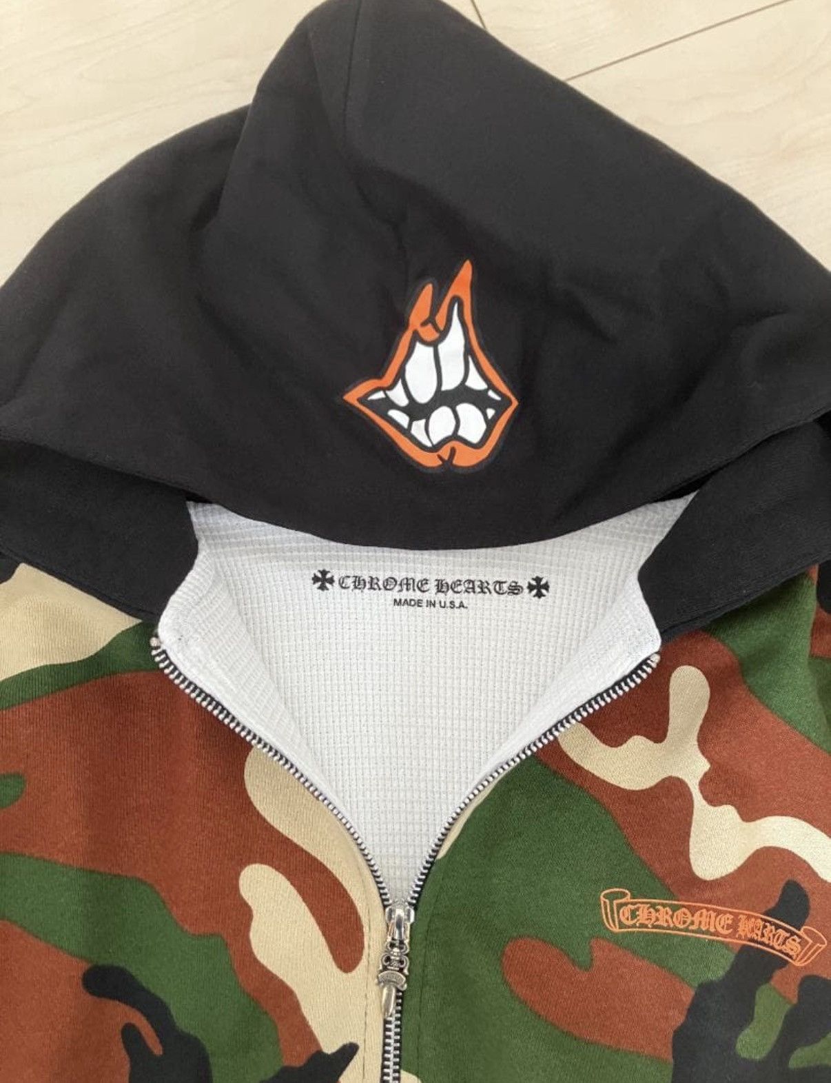 Chrome Hearts Chrome Hearts Matty Boy camo Chomper Zip Hoodie Size US L / EU 52-54 / 3 - 3 Thumbnail