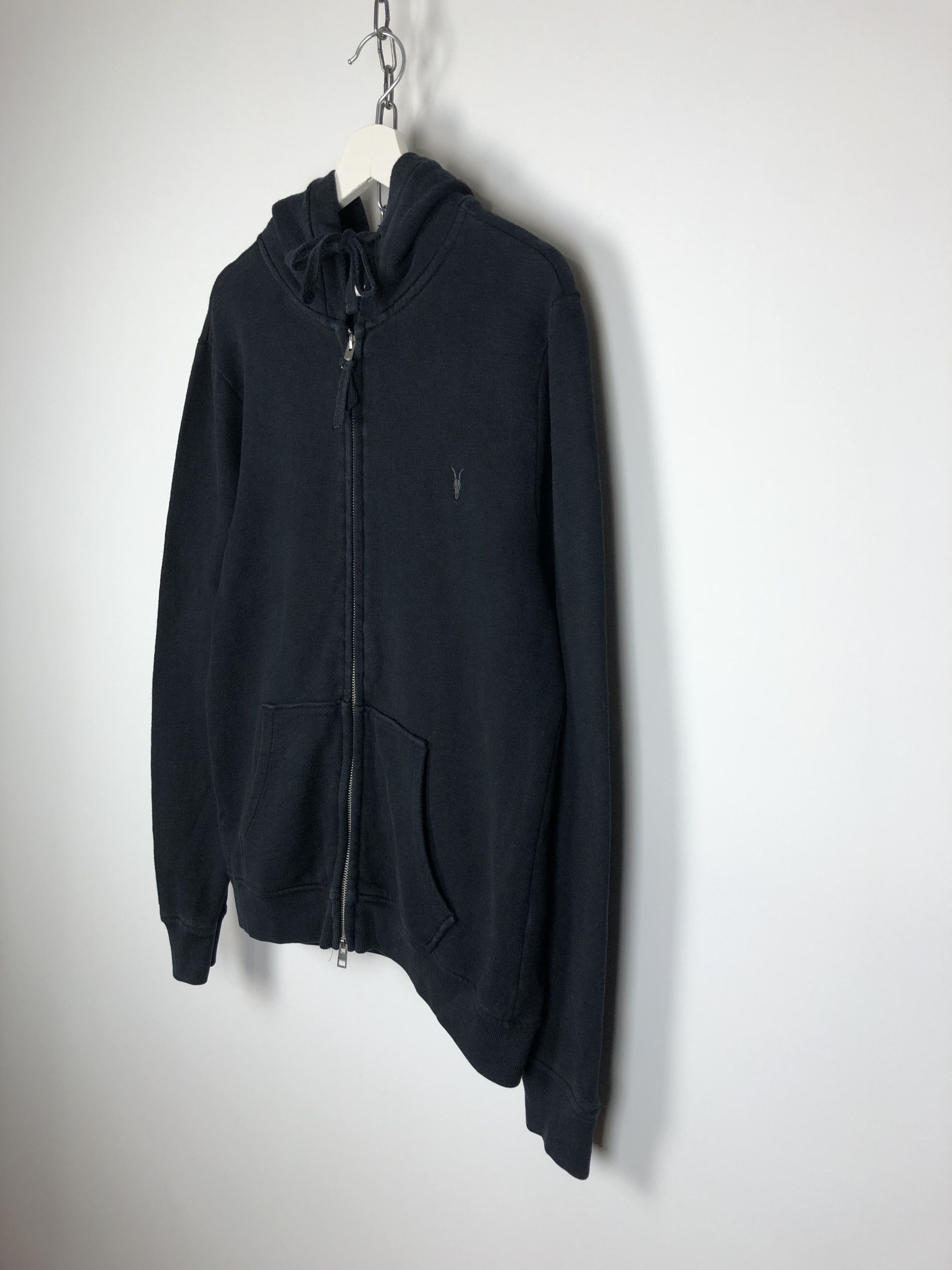 Allsaints Allsaints Zip Hoodie Wilde Hoody Dark Blue size M Size US M / EU 48-50 / 2 - 6 Thumbnail