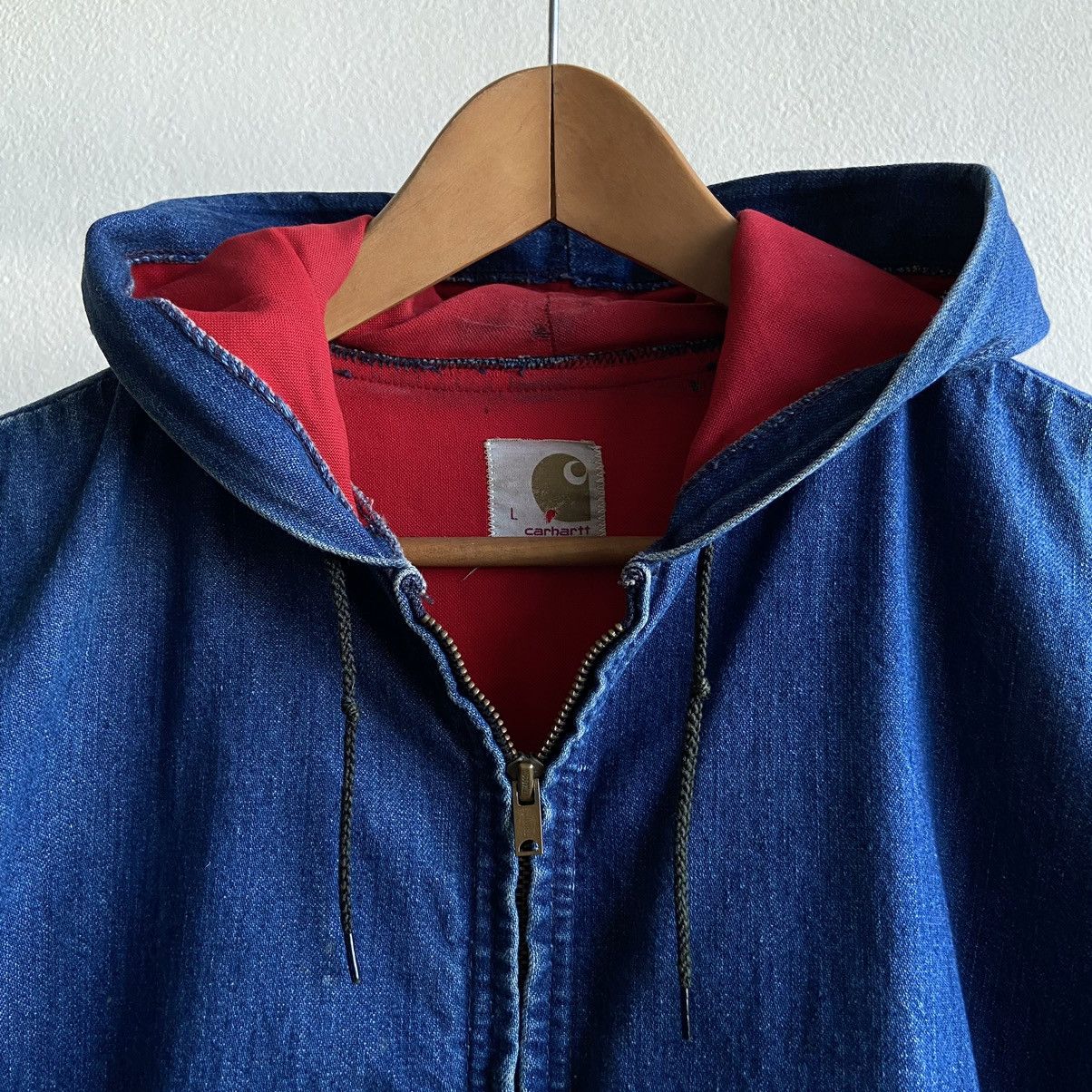 Carhartt × Vintage Vintage Carhartt Hooded Jacket Size US L / EU 52-54 / 3 - 3 Thumbnail