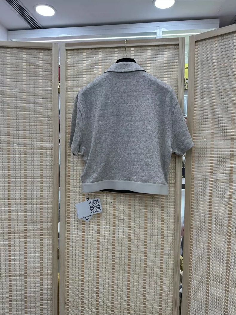 Loewe LOEWE Gray polo short jacket Size L / US 10 / IT 46 - 2 Thumbnail