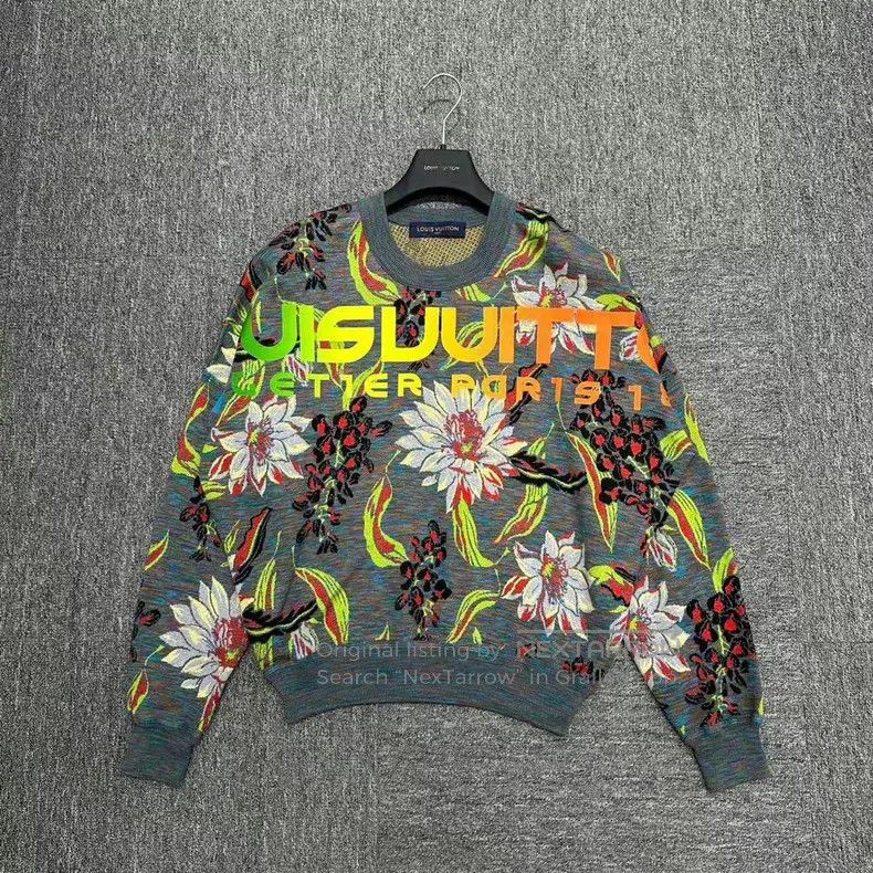 Louis Vuitton Louis Vuitton Floral Show Sweater Size US S / EU 44-46 / 1 - 1 Thumbnail