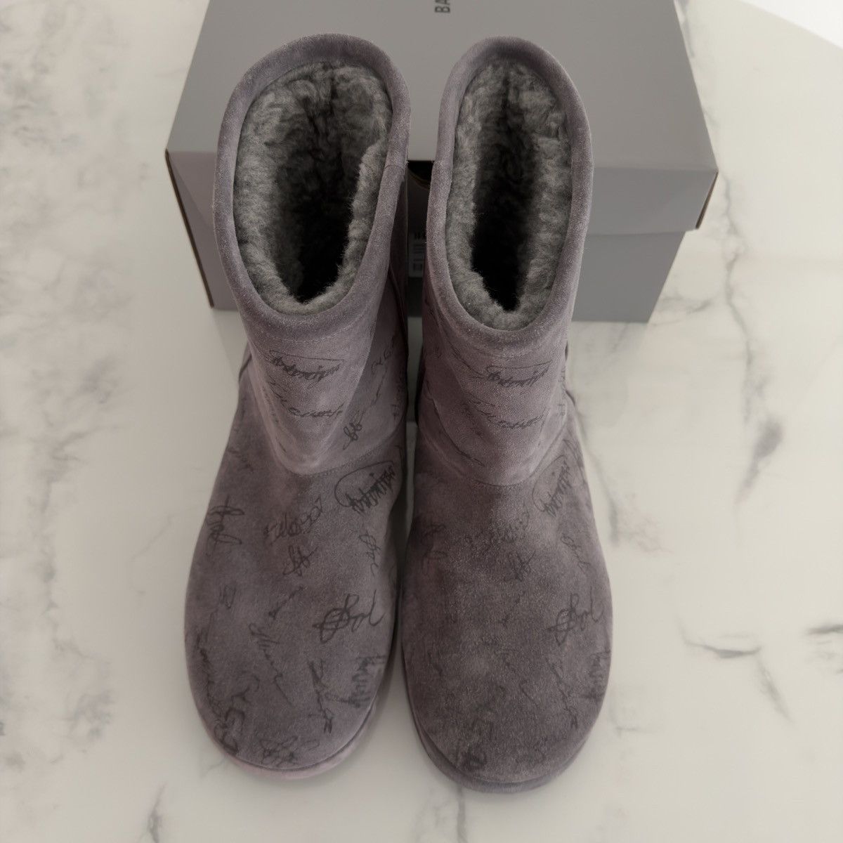 Balenciaga Balenciaga Alaska Soft Bootie Suede Print 🚫READ DESCRIPTION🚫 Size US 11 / EU 44 - 1 Thumbnail