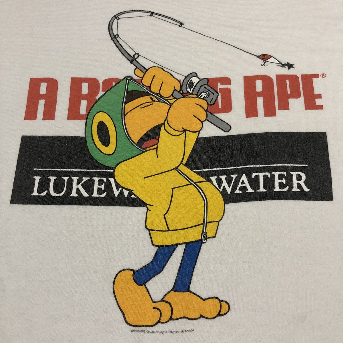 Bape Baby Milo Fishing Tee Size US M / EU 48-50 / 2 - 2 Thumbnail