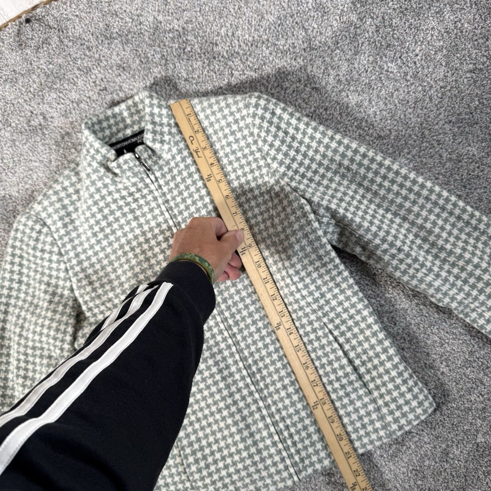 Vintage VINTAGE Norton Mcaughton Petites 4P Jacket Houndstooth Business Casual Preppy Academia Women Size S / US 4 / IT 40 - 2 Thumbnail