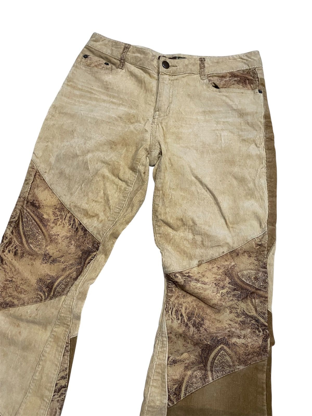 If Six Was Nine Jambange Flared Corduroy Size 30" / US 8 / IT 44 - 5 Thumbnail