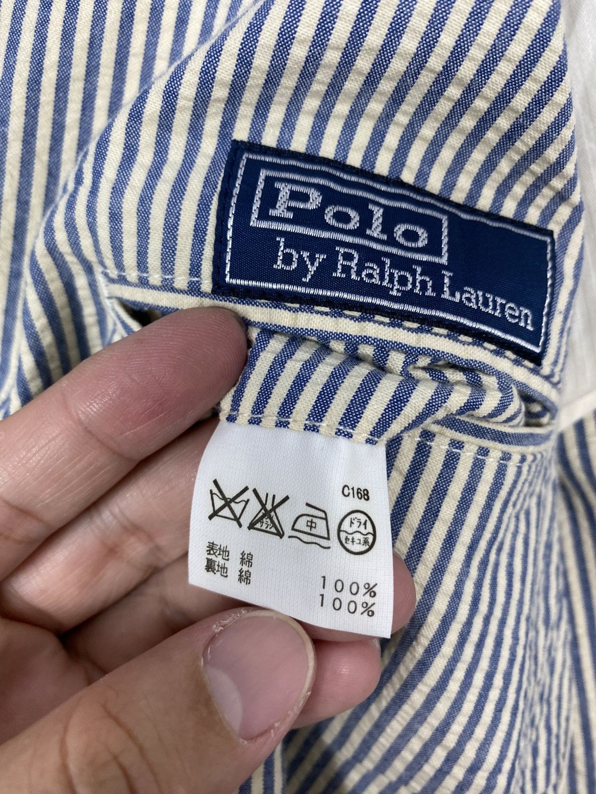Polo Ralph Lauren Rare‼️ Polo Ralph Lauren Stripe BLazer for Kids Size XXS / US 00 / IT 34 - 8 Thumbnail
