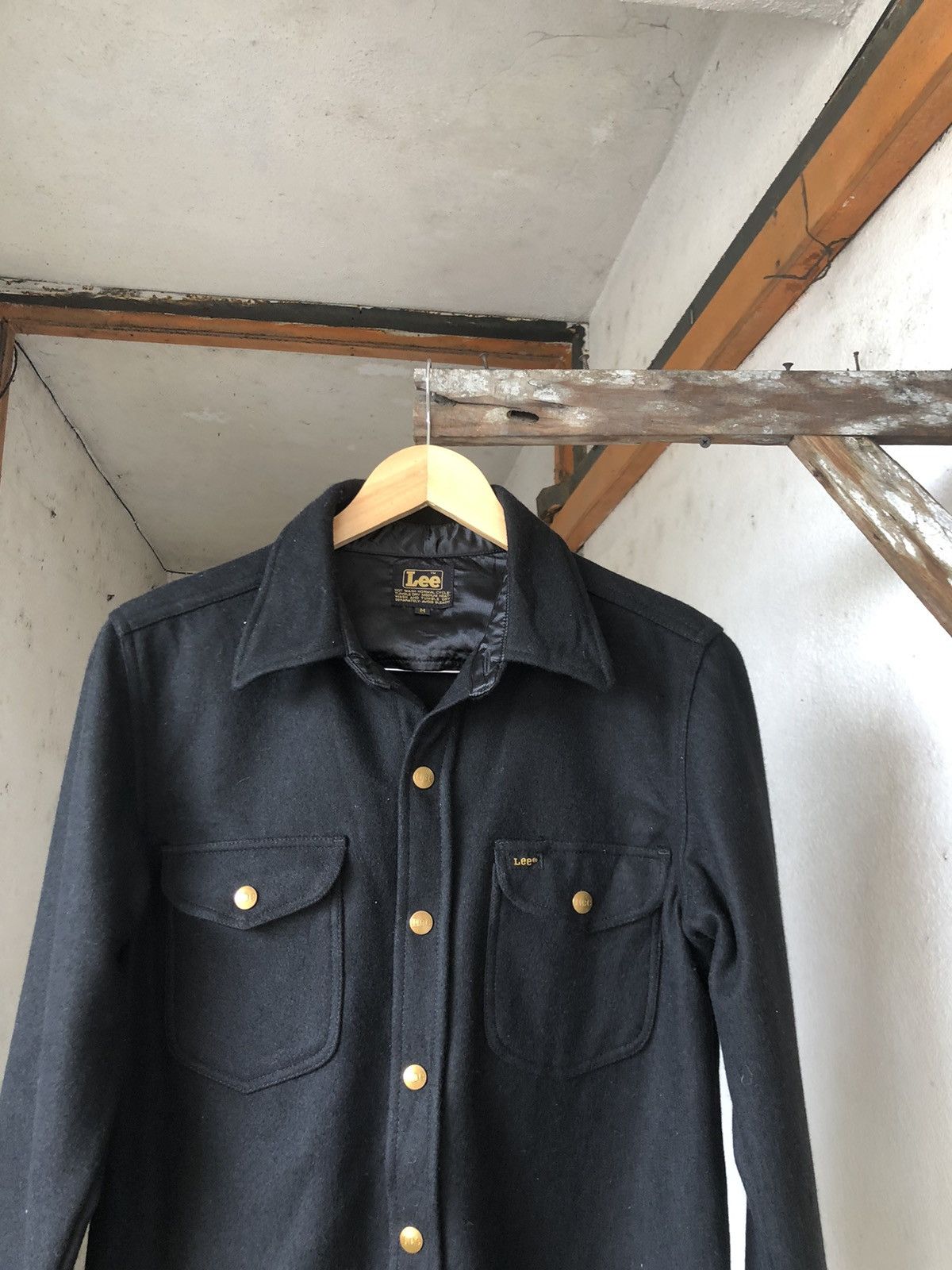Lee Vintage Lee Wool Blend Western Shirt Size US M / EU 48-50 / 2 - 5 Thumbnail