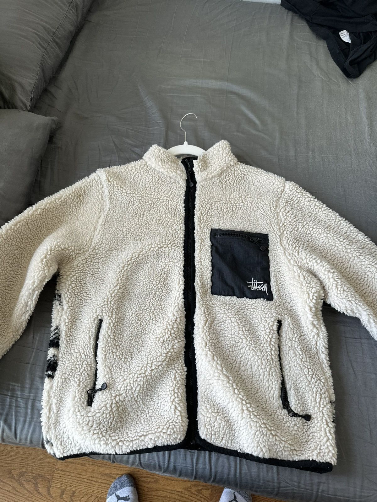 Stussy Sherpa Jacket | Grailed