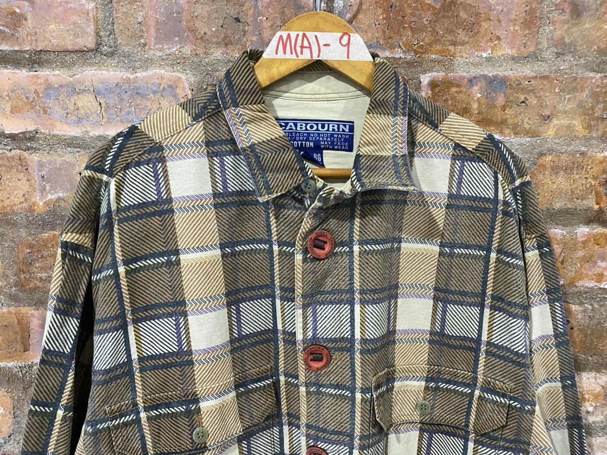 Nigel Cabourn 1990s Check and rusty Jacket Size US L / EU 52-54 / 3 - 3 Thumbnail