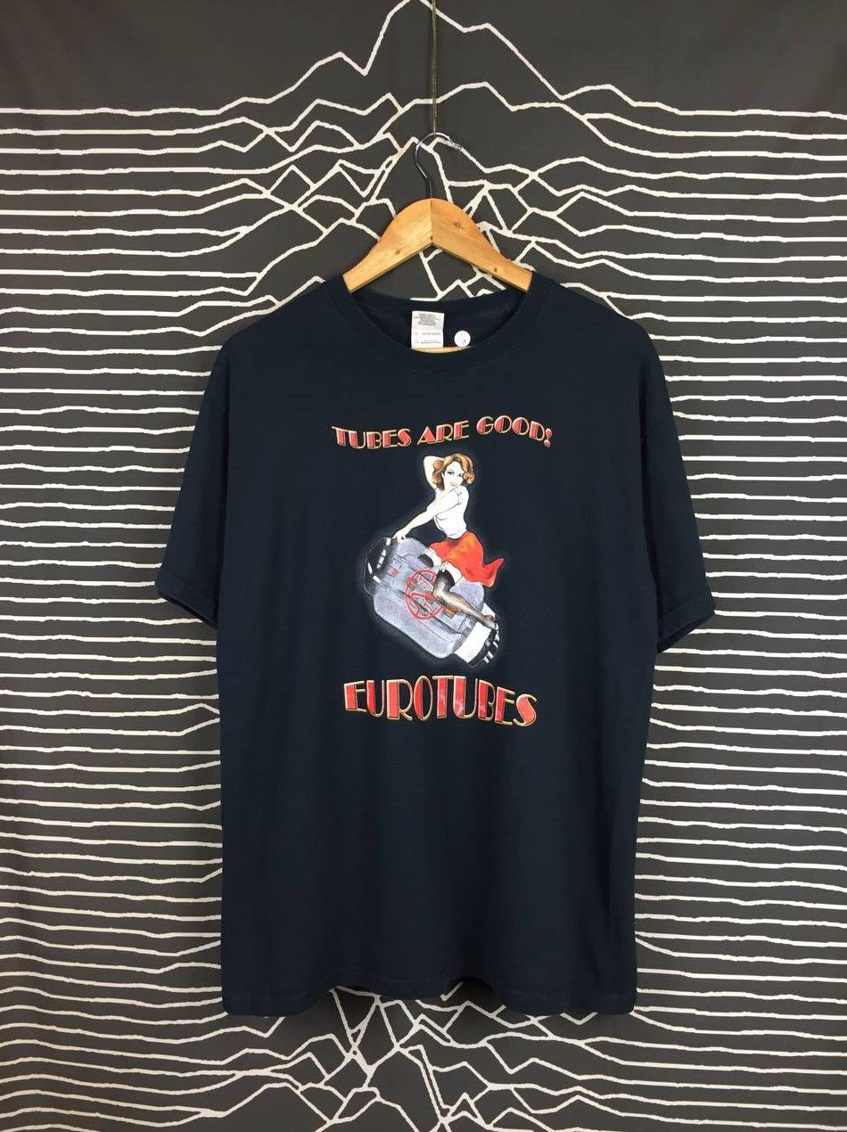 Vintage Eurotubes Are Good World Class Tubes World Class Tone Tee Size US L / EU 52-54 / 3 - 2 Thumbnail
