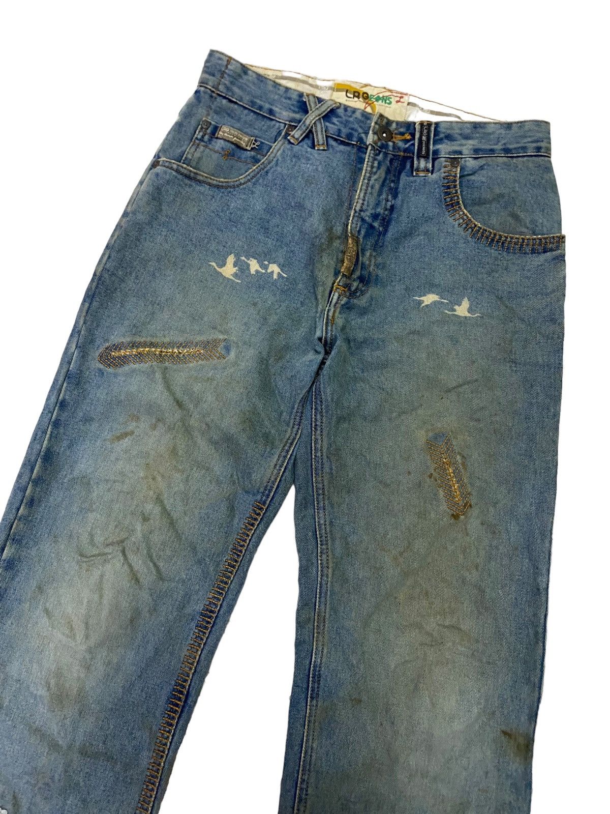 Japanese Brand × LRG × Vintage Vintage Japanese Lrg Art Denim Size US 31 - 8 Thumbnail