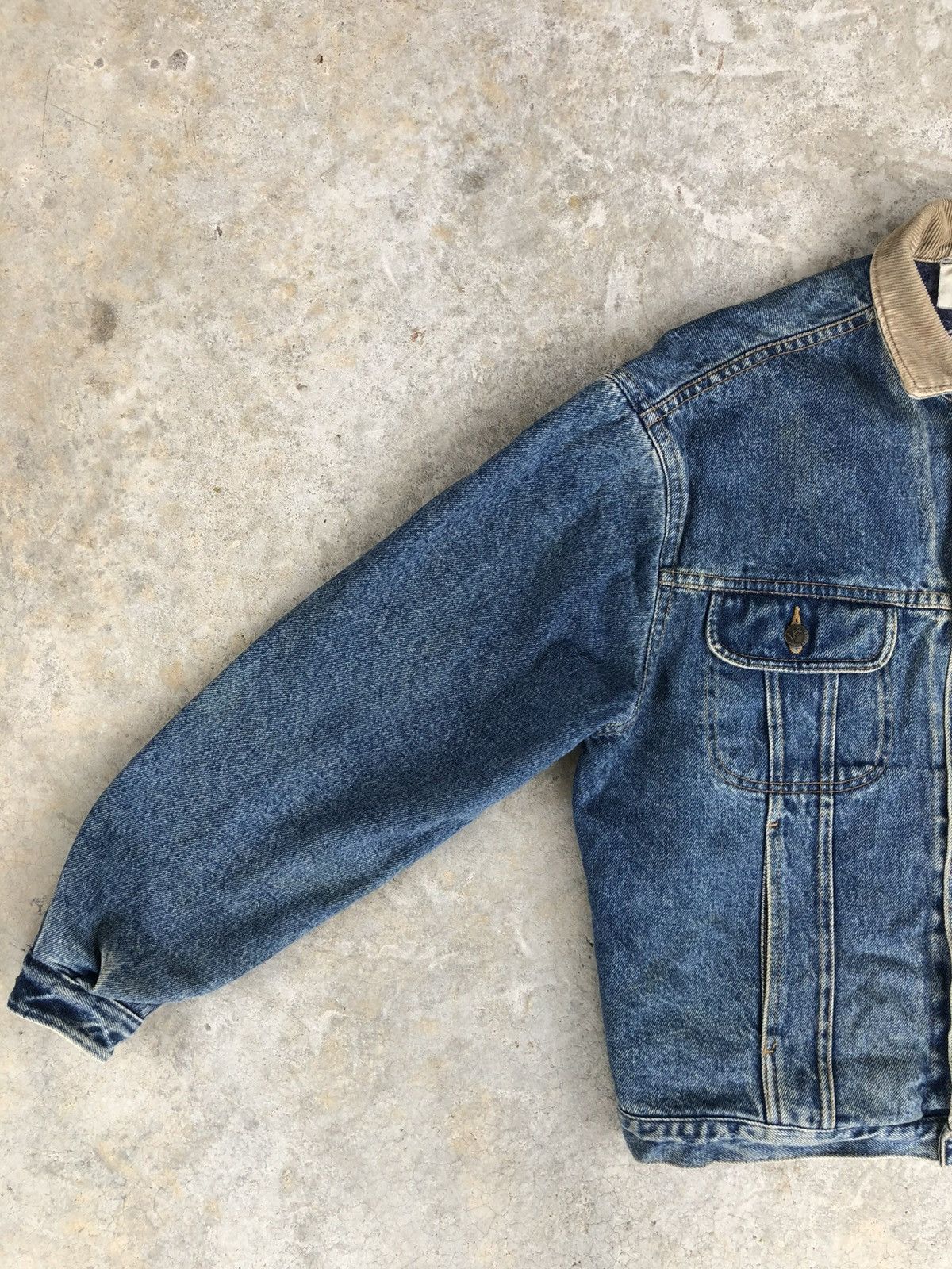 Lee Vintage Lee Storm Rider Blanket Lined Denim Jacket Baggy Size US L / EU 52-54 / 3 - 4 Thumbnail