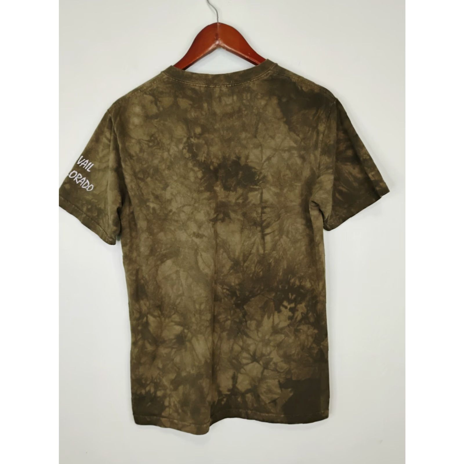 The Mountain The Mountain T Shirt S Green Graphic Tee Unisex Adults Crew Neck Short Sleeve Tie Dye Jamaica Rasta 420 Music GG 90s? Size US S / EU 44-46 / 1 - 2 Thumbnail