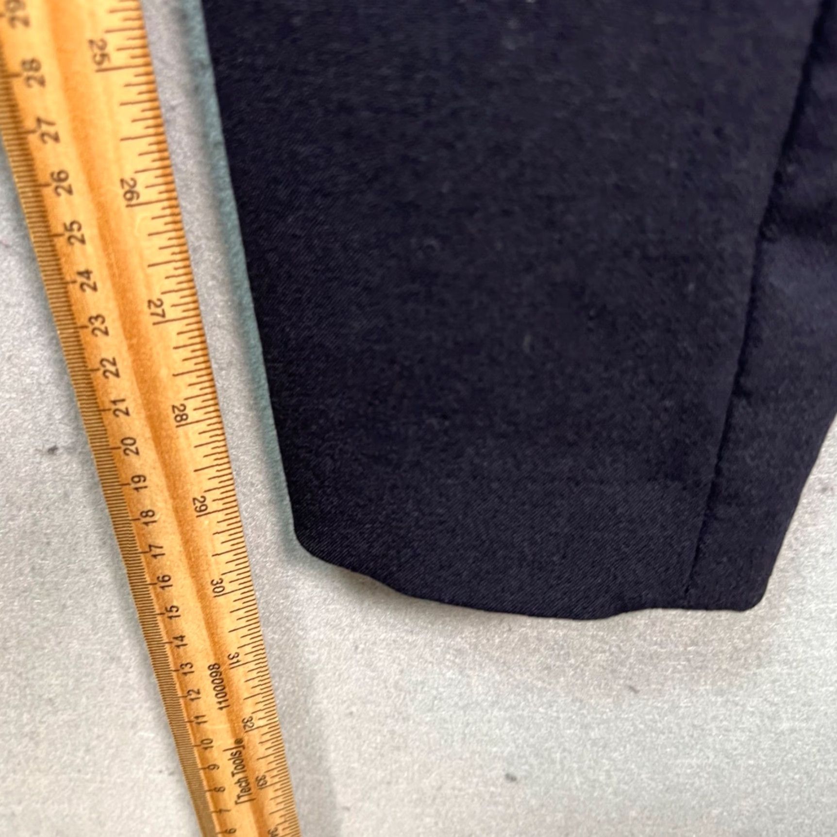 Theory Theory Womens Slim-Fit Black Wool Blend Skinny Pants Made In USA Size 4 Dress Pants Size 27" / US 4 / IT 40 - 7 Thumbnail