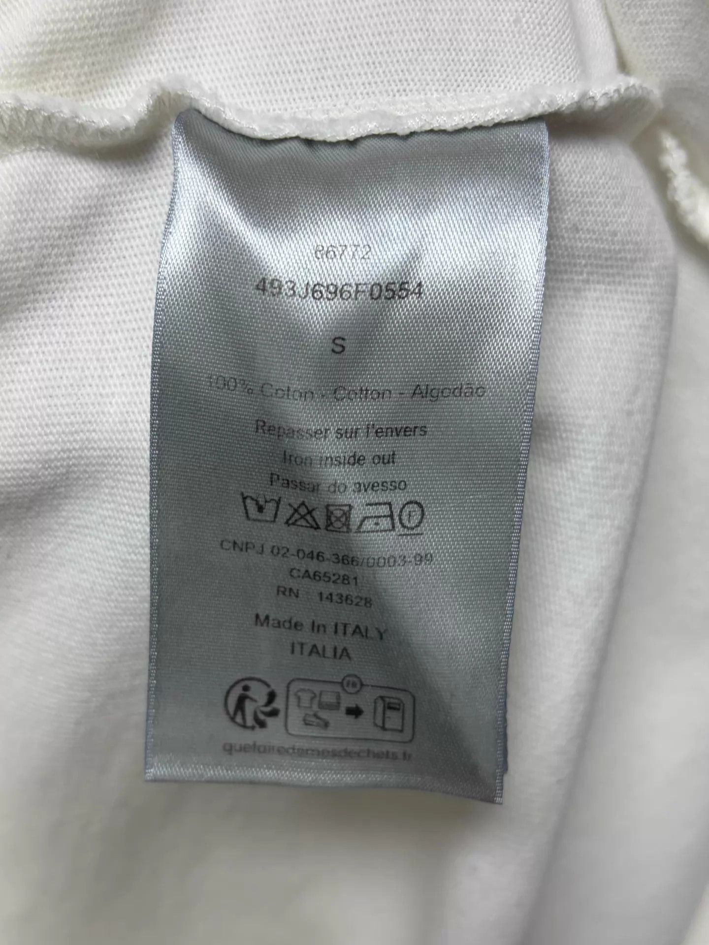 Dior Dior 1947 Logo Short Sleeve T-shirt S Size US S / EU 44-46 / 1 - 4 Thumbnail
