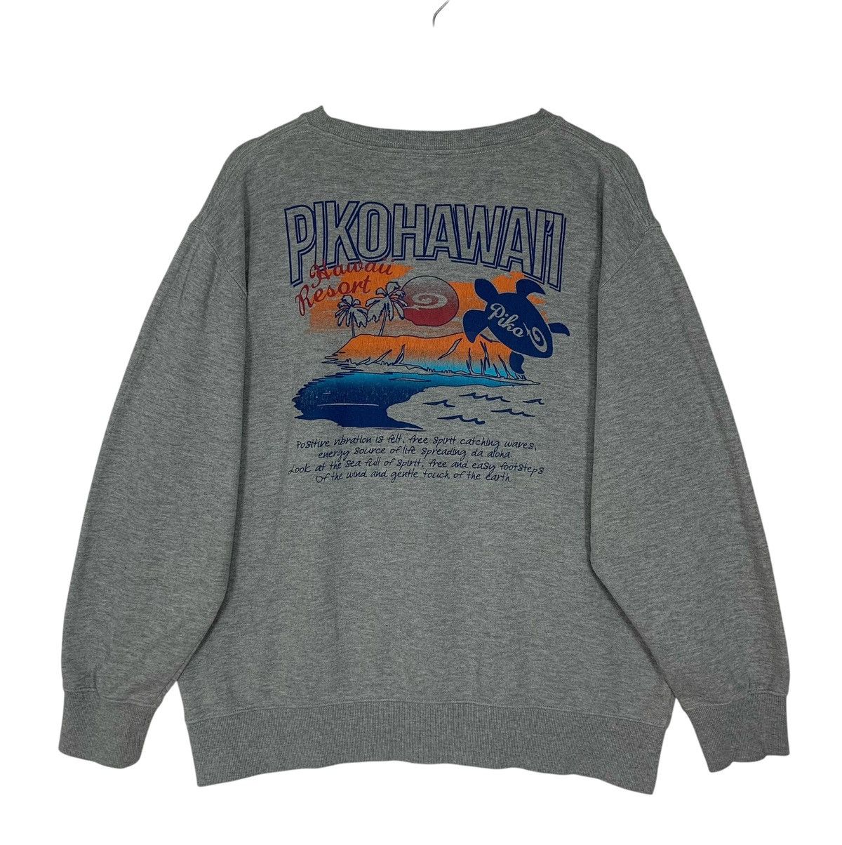 Vintage Vintage Piko Hawaiian Longboard Streetwear Sweatshirt Size US L / EU 52-54 / 3 - 7 Thumbnail
