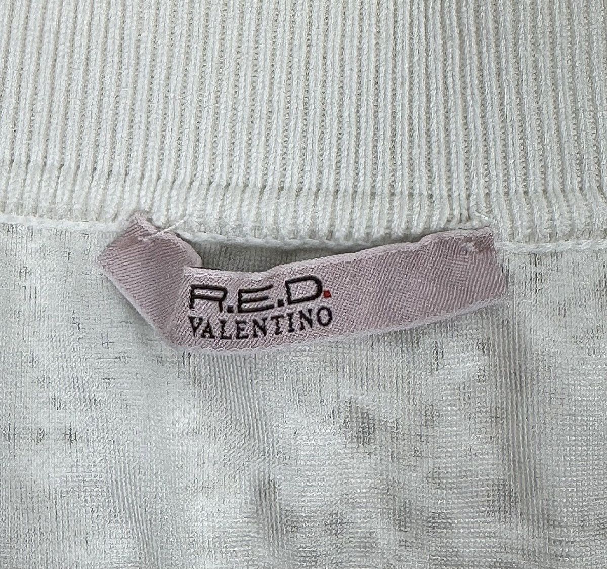 RED Valentino RED Valentine Lace White Skirt Short Cotton size S Size 27" / US 4 / IT 40 - 10 Thumbnail