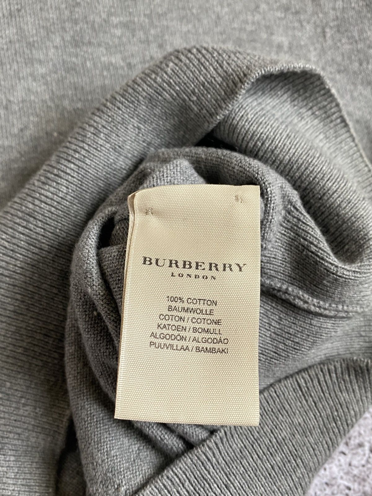 Burberry Vintage Burberry Men’s Embroidered Logo Light Longsleeve S Size US S / EU 44-46 / 1 - 7 Thumbnail