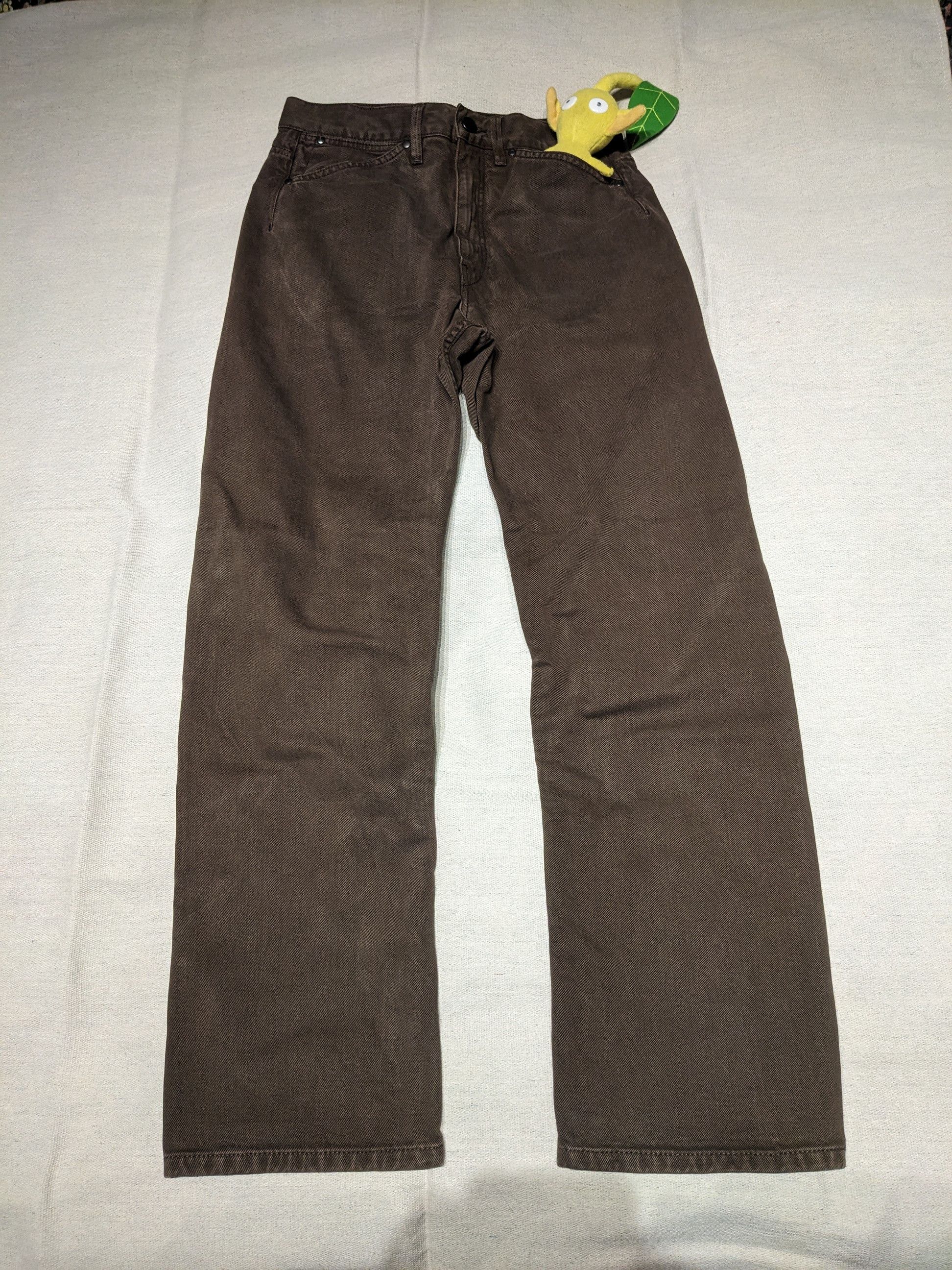 Lemaire Seamless brown Jeans men's 30 30