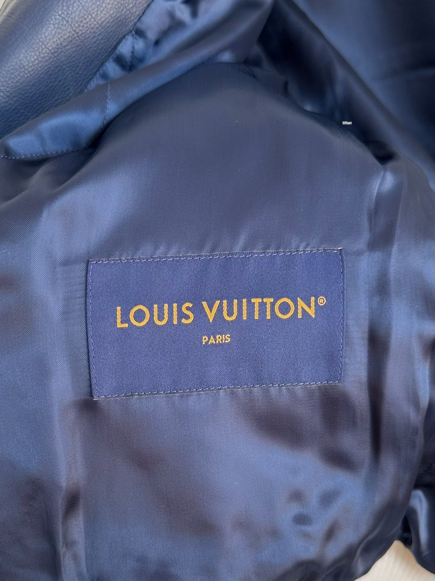Louis Vuitton Louis Vuitton Blue White Patchwork Baseball Jacket Size US XXS / EU 40 - 5 Thumbnail