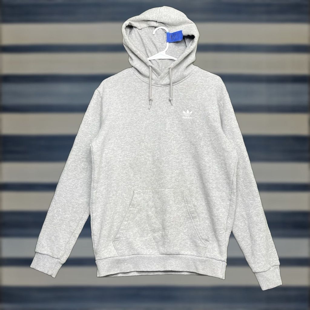 Adidas Adidas Hoodie Mens Small Gray Logo Sweatshirt Casual Everyday Comfort Lounge Sweatshirt Size US S / EU 44-46 / 1 - 1 Thumbnail