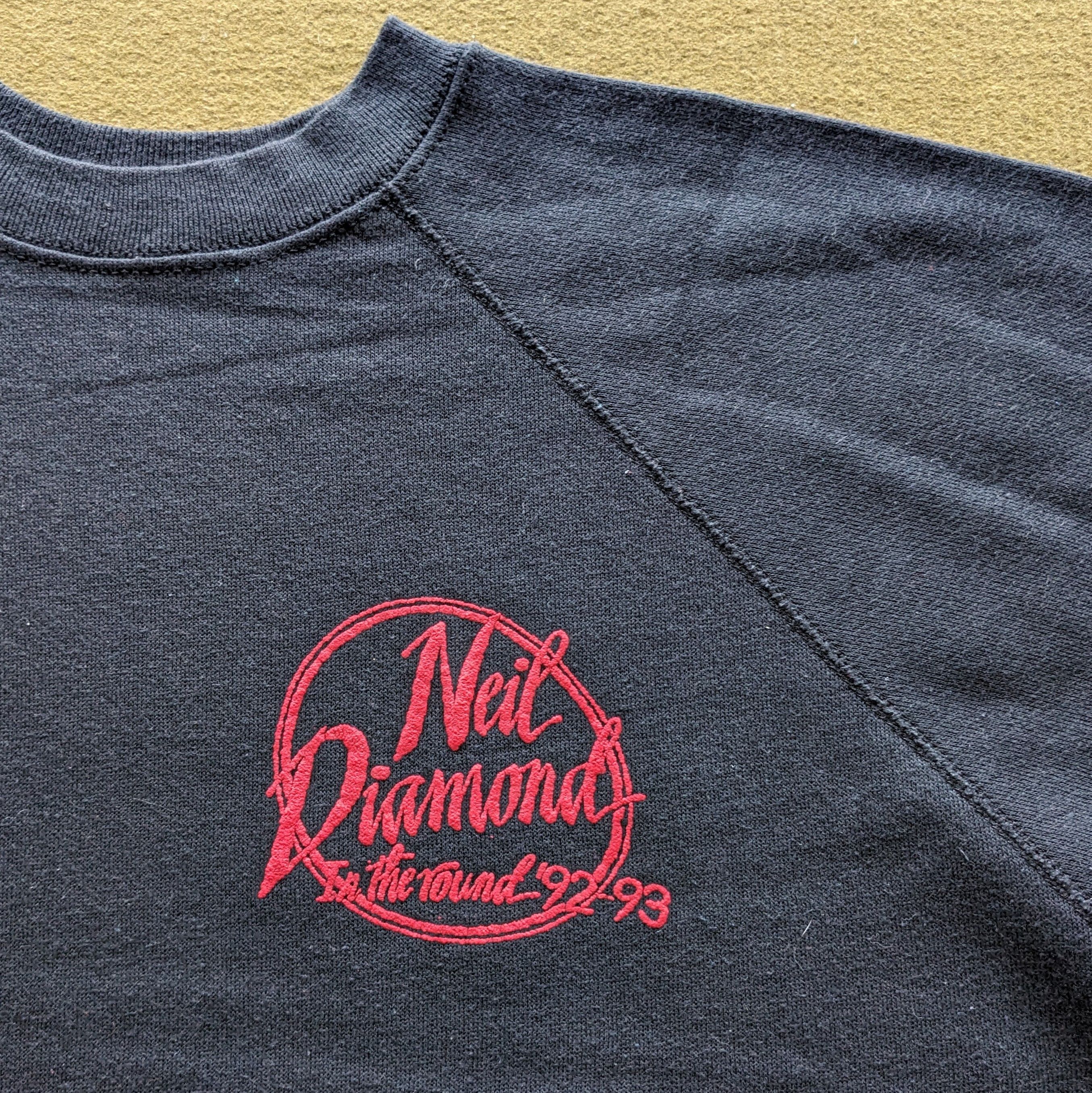 Other Vintage NEIL DIAMOND In The Round 92-93 Sweatshirt Size US XL / EU 56 / 4 - 3 Thumbnail