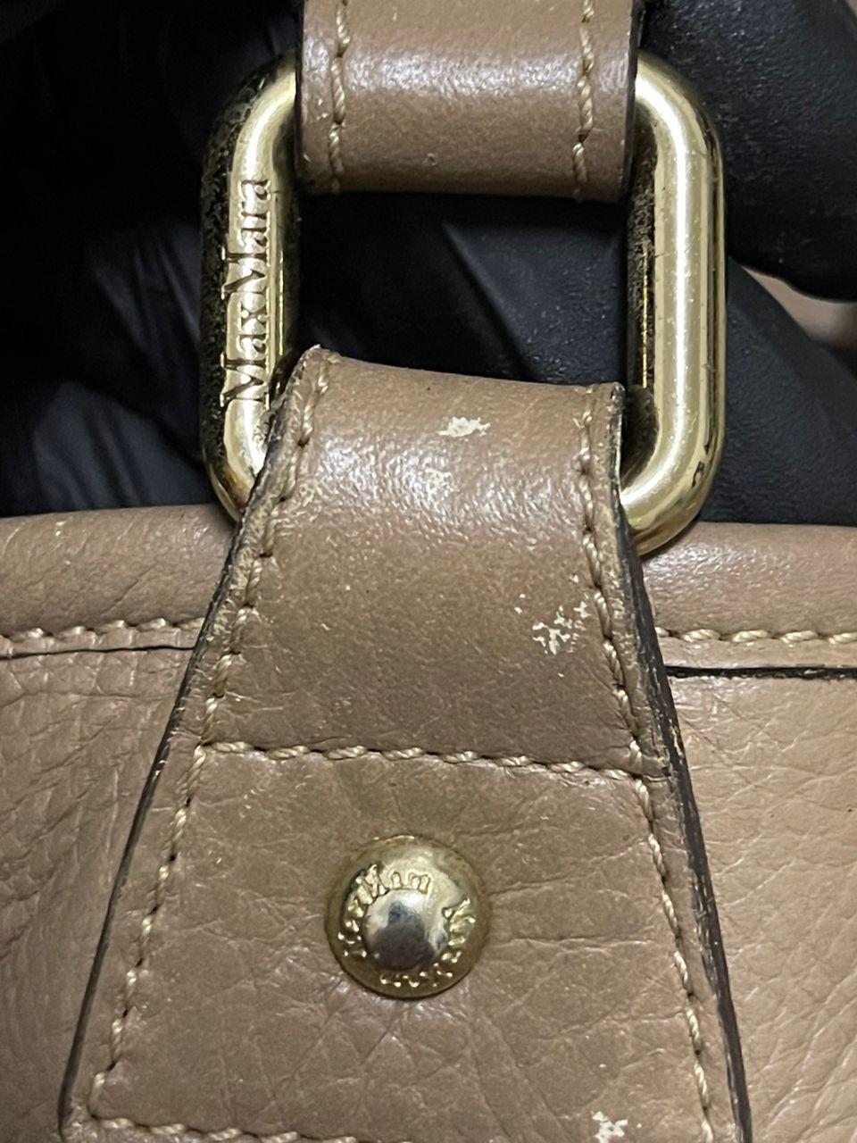 Max Mara Max Mara Brown Leather Shoulder Bags Size ONE SIZE - 9 Thumbnail