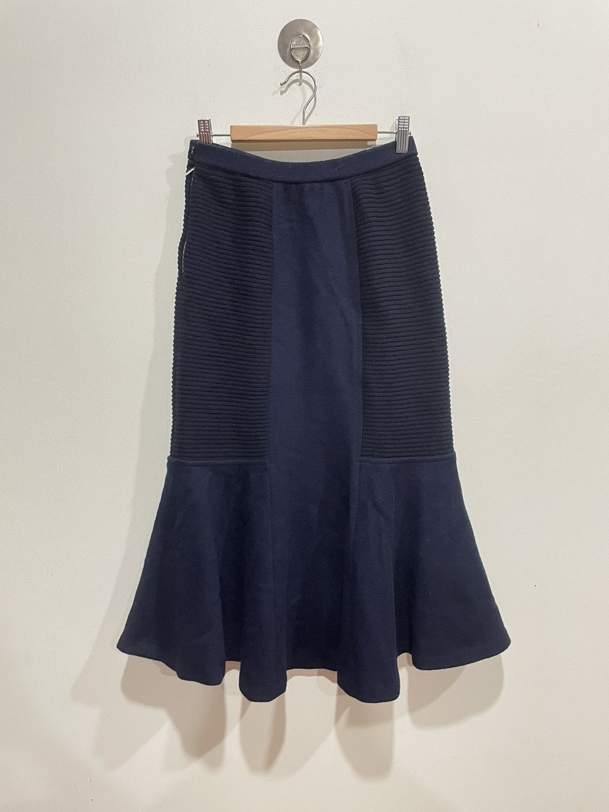 Hiroko Koshino Homme Hiroko Koshino Black Skirt Size 28" / US 6 / IT 42 - 2 Thumbnail